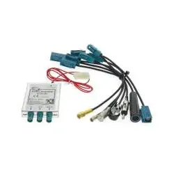 Dietz 41112 Profi DAB/ FM Splitter - alle Adapter DIN/ISO/FAKRA/SMA/SMB