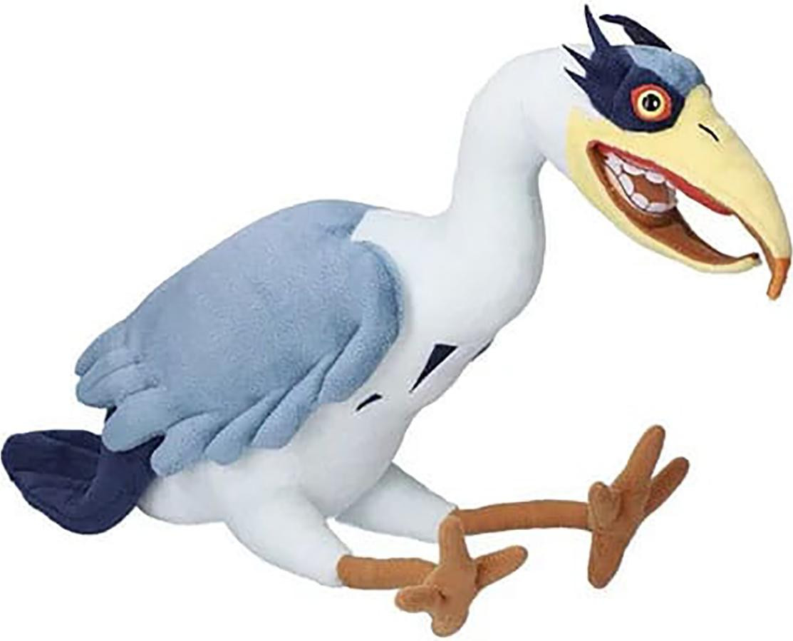 Semic Het Jongetje en de Reiger Pluche figuur, grijze reiger, 21 cm