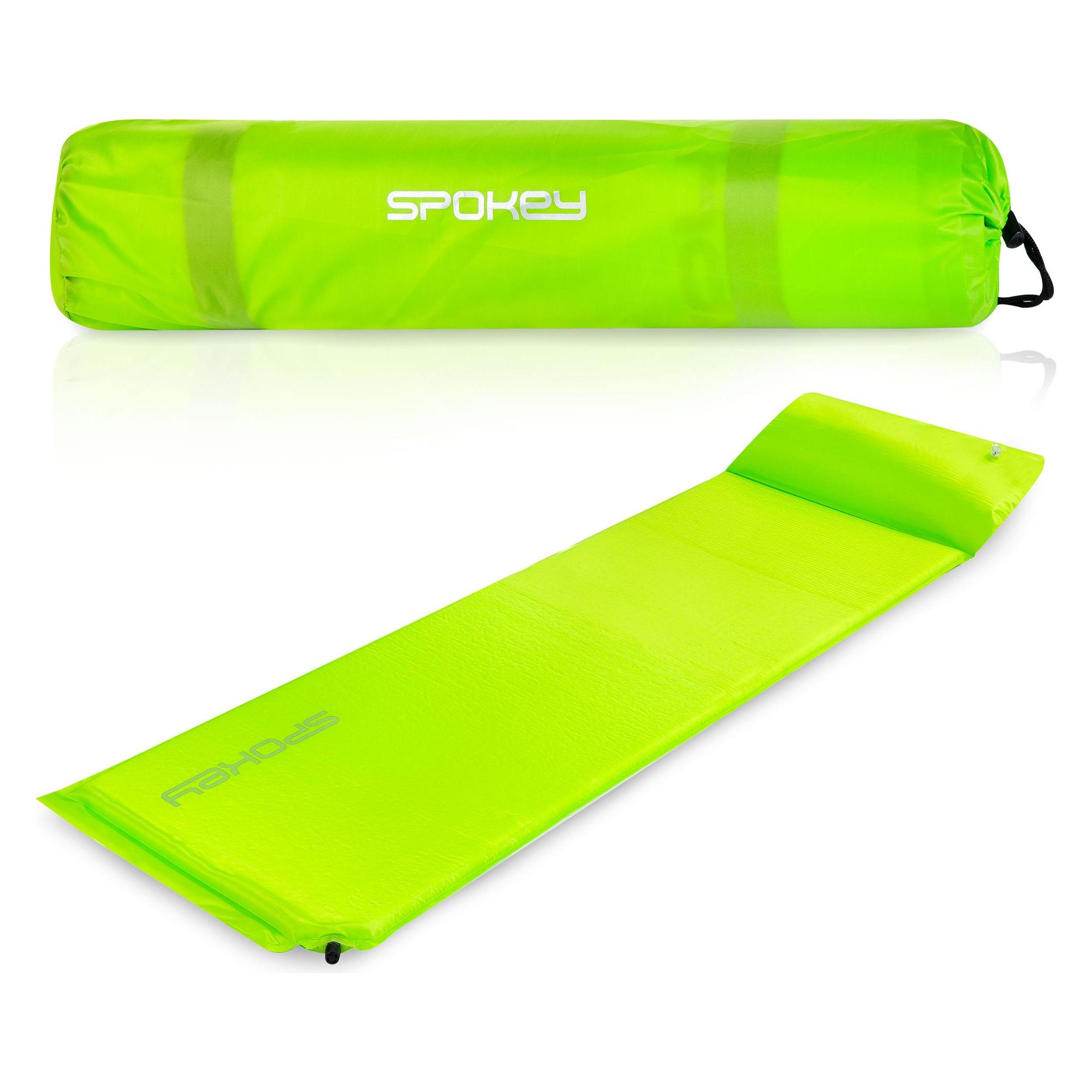 Spokey Self-inflating mat with pillow Savory Pillow green 927851 (112657_)