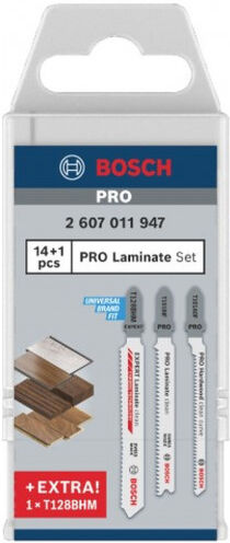 Bosch Coffret PRO Laminate, 15 pieces 2607011947