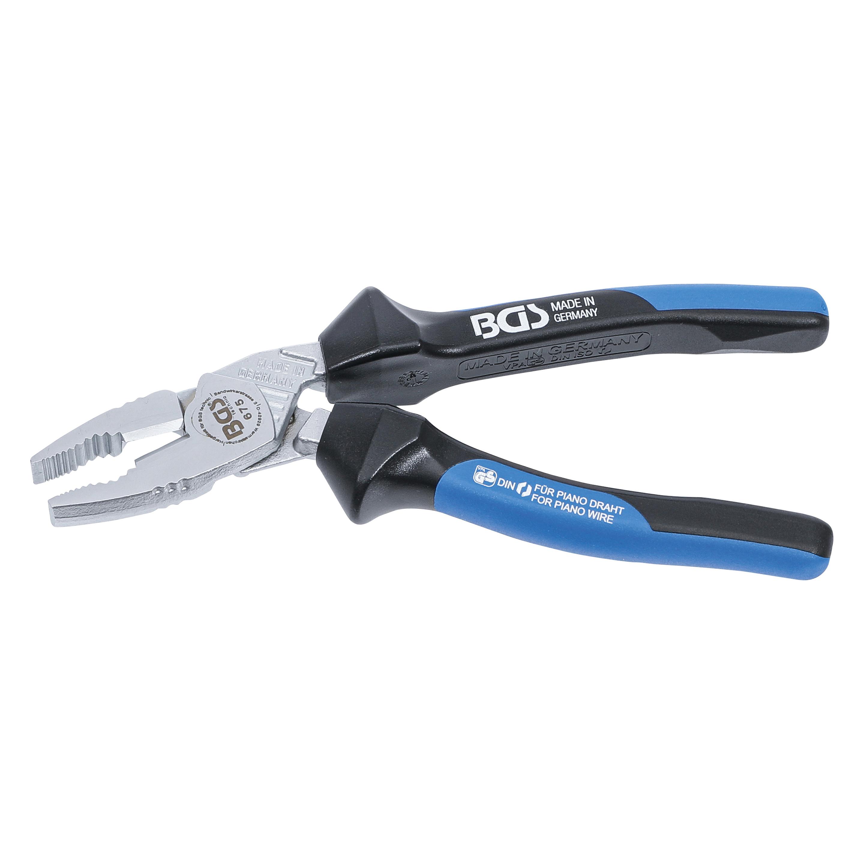 BGS Kraft-Kombizange mit Schneide EvoPlus 190 mm (190 mm) (25006920)