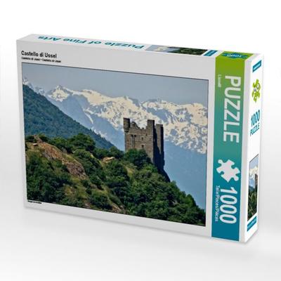 CALVENDO Puzzle Castello di Ussel | 1000 Teile Lege-Größe 64x48cm Foto-Puzzle für glückliche Stunden