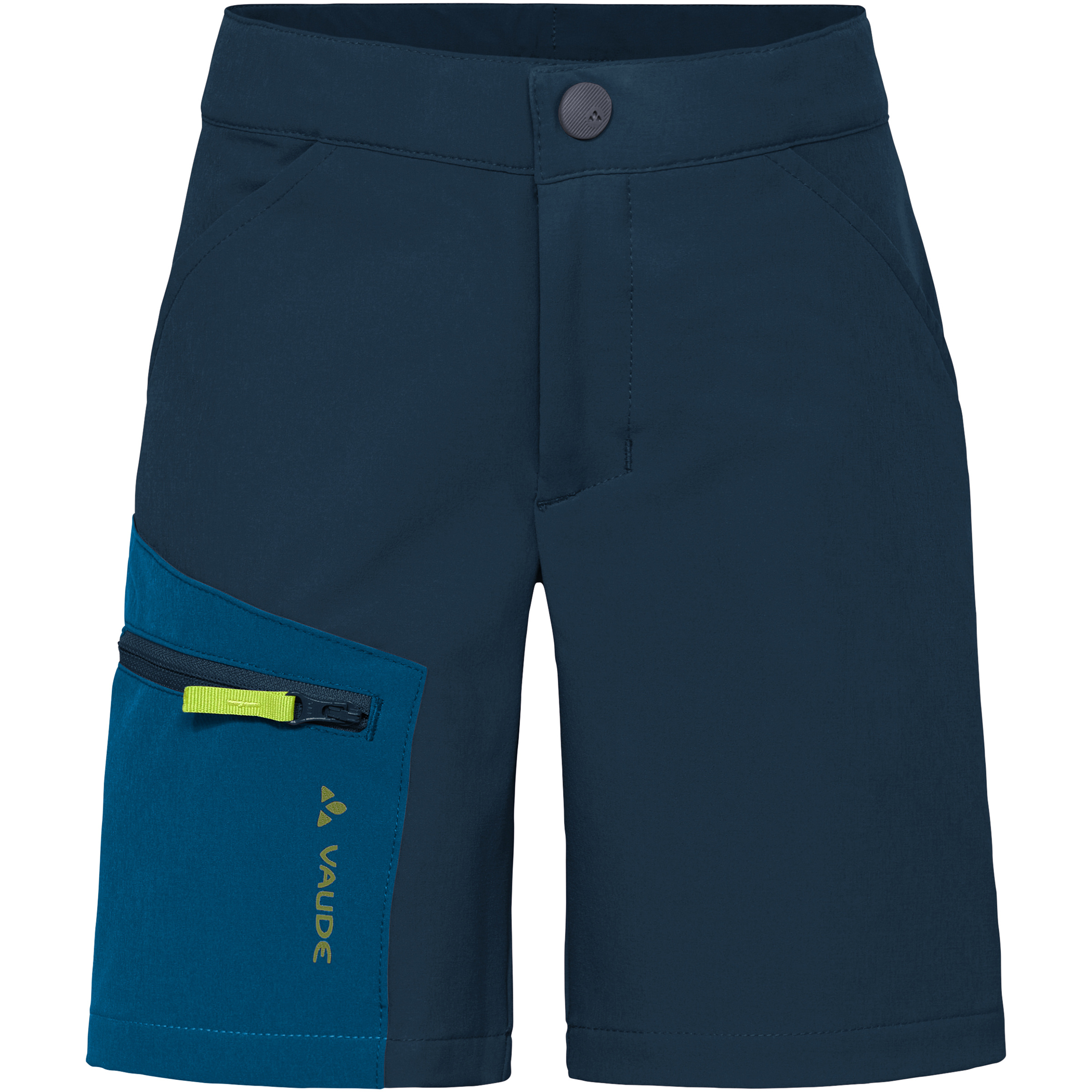 Vaude Rokua Kinder Kurze Hosen blau Größe 134 Trekking Wasserabweisend Wasserabweisend