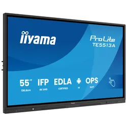 iiyama ProLite TE5513A-B3AG - Interaktives Touch-Display 55 Zoll - 4K UHD - Andr...