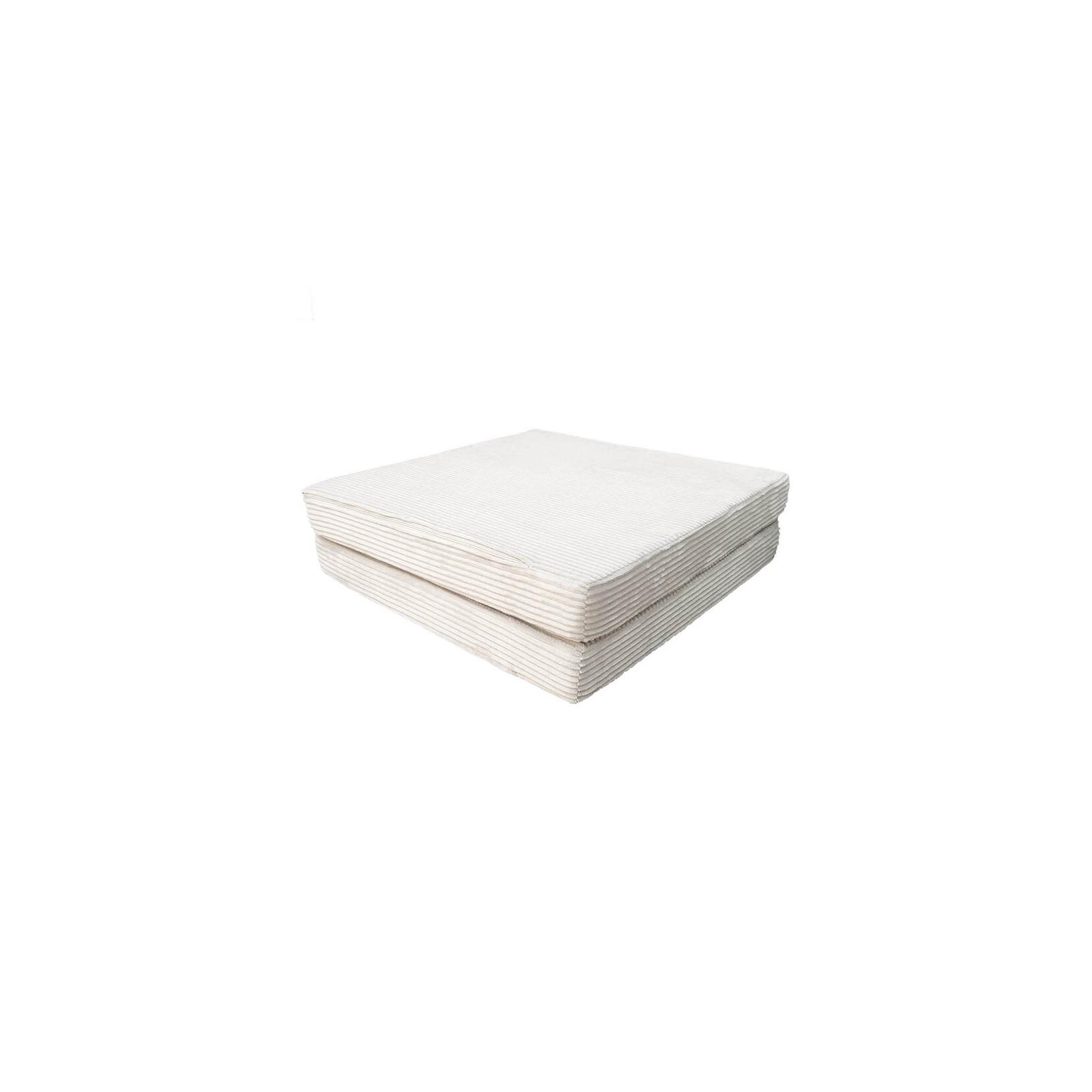 HOME DELUXE Zubehör Spielsofa LIV Cord Beige - Halbrunde Kissen
