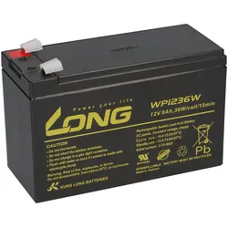 3x Kung Long WP1236W F2 AGM-Akkus 12V 9Ah – passend für Newave PowerVario PVO11LI/1,5K