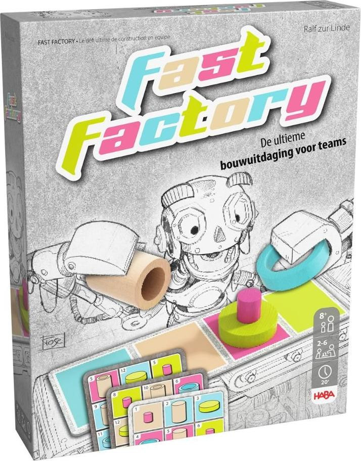 Haba Spiel Fast Factory Vaardigheidsspel voor kinderen gericht op teamwork