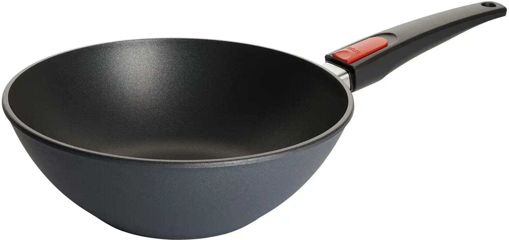 WOLL Guss-Wok- und Rührpfanne  Diamond Lite ¦ schwarz ¦ Aluminium-Guss ¦ Maße