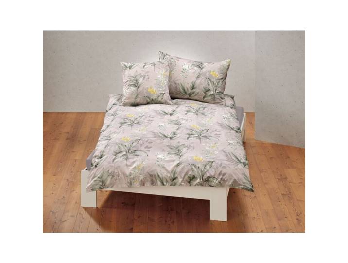 Bettwäsche mit elegantem Blumenmuster – Duvetbezug – 200x210 cm