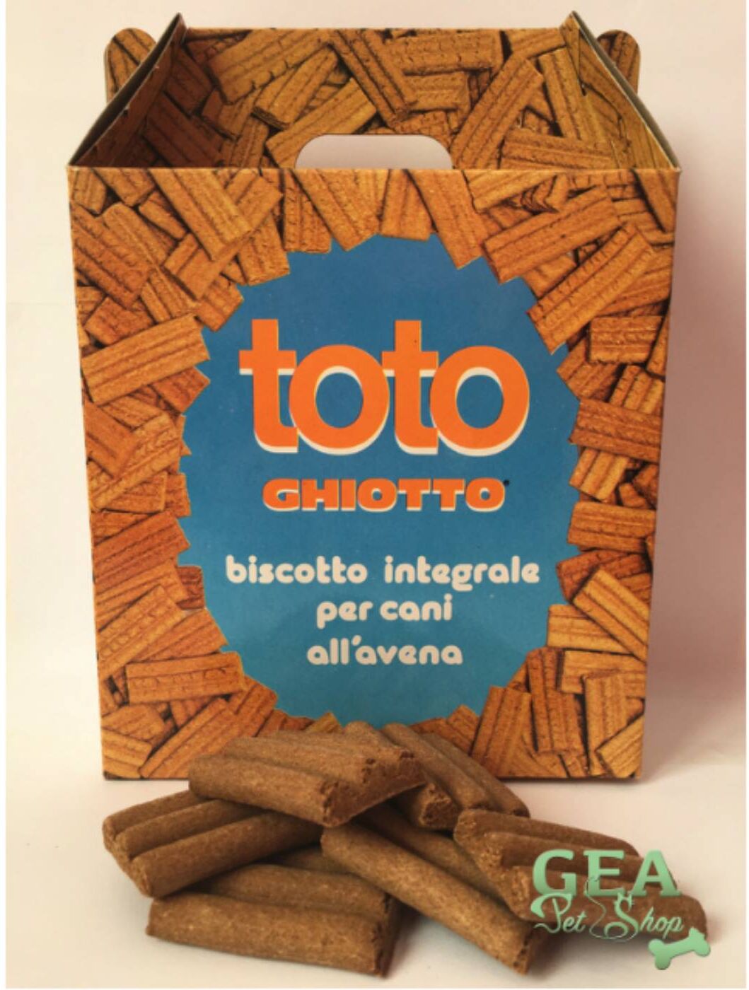 Toto Biscotti Ghiotto per Cani 4 Kg Carota