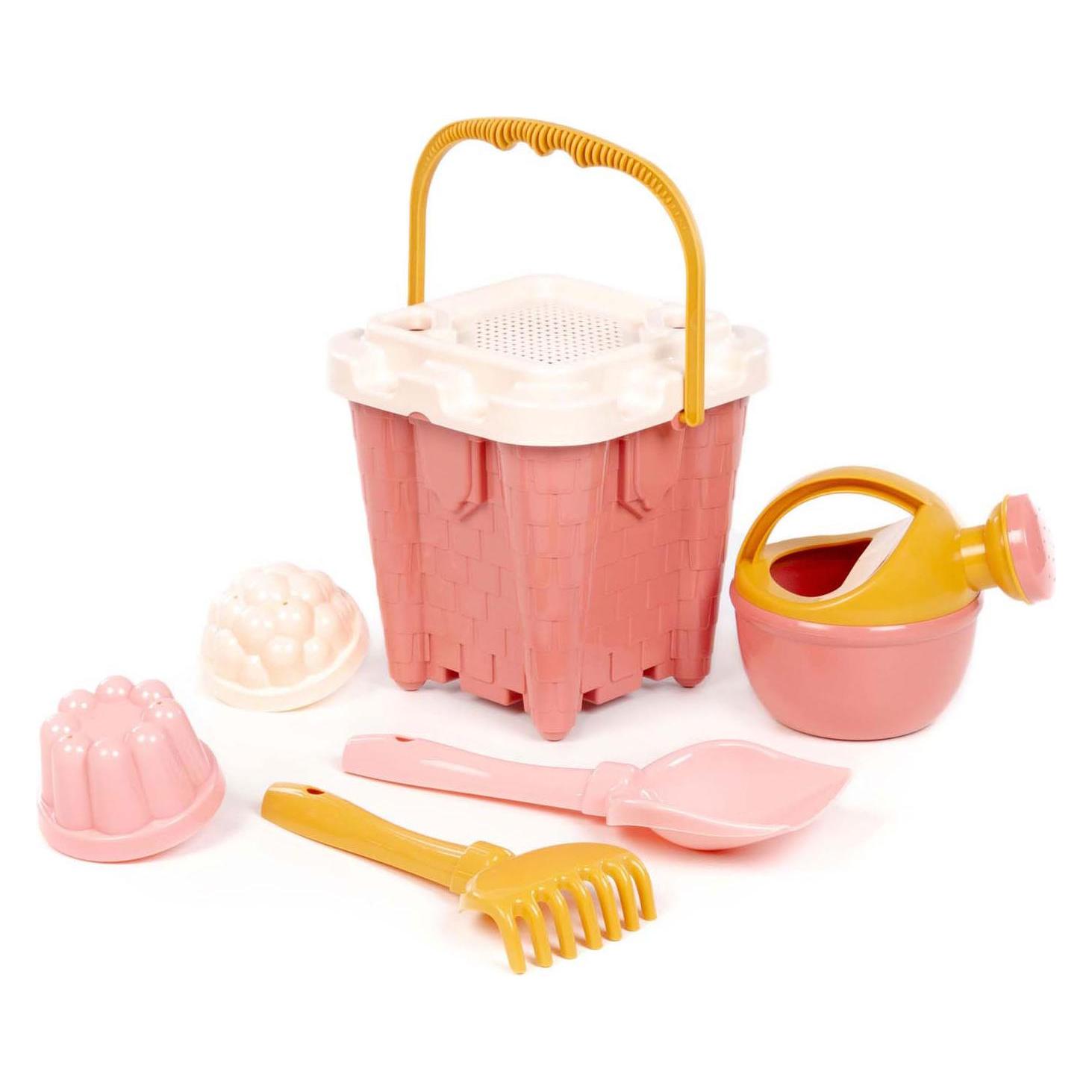 Polesie Cavallino Castle Pink Bucket Set, 7-teilig. (72603308)