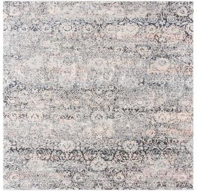 "SAFAVIEH Alhambra Leonieke Vintage Oriental Rug - 6'7"" x 6'7"" Square"