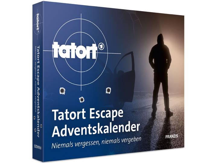 Tatort Escape Adventskalender - Niemals vergessen, für 1-4 Personen