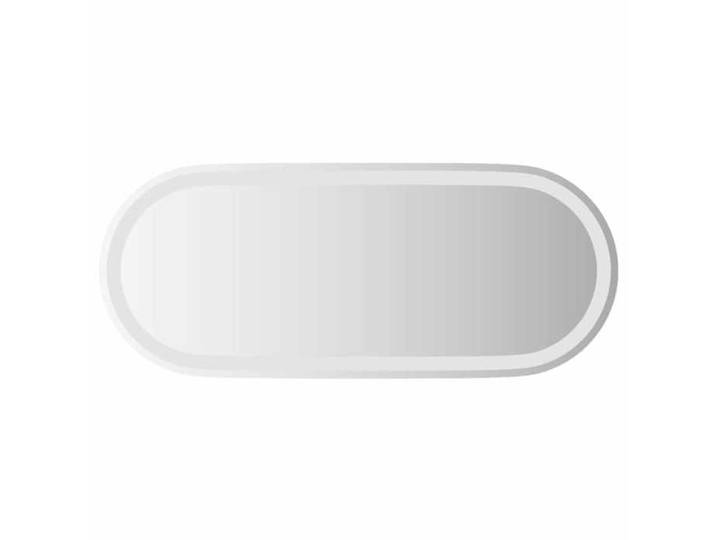 Moderne Miroir de salle de bain à LED 90x40 cm ovale Miroir Décoration @EU53063