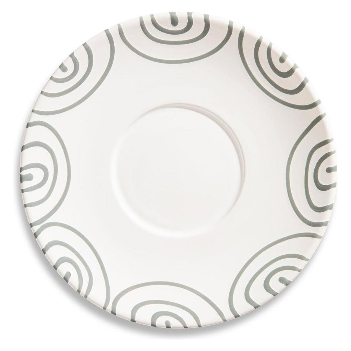 Gmundner Keramik Graugeflammt, Unterteller Teetasse Maxima (Ø18cm) (18 cm) (32746596)