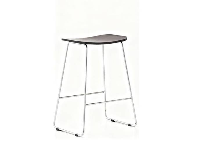VNCdfhETs Barstuhl Minimalistische Barhocker Aus Eisen for Studentenwohnheime Barhocker(Black)
