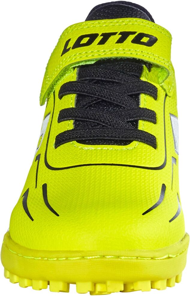 Fußballschuh LOTTO, Kinder, Gr. 35, gelb (fr.gelb, schwarz), Synthetik, Schuhe Fußballschuh, mit Turf-Sohle für synthetische Hartplätze