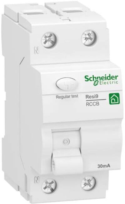 Schneider Electric Disjoncteur différentiel 1P+N, 25A, 30mA R9R22225 (R9R22225)