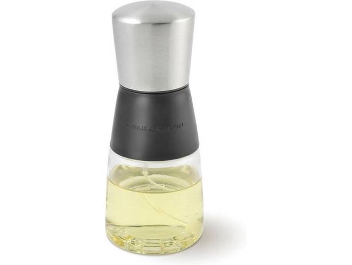 Cole & Mason Olijfolie Sprayer – 150 ml – Fijne Spray – Voor Olie & Azijn – RVS – Transparant
