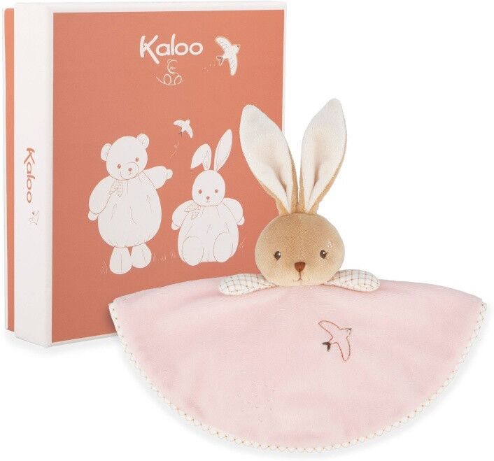 Doudou lapin rond Rose - Kaloo