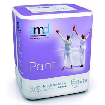 AMD Pant Maxi Medium - 12 paquets de 14 protections