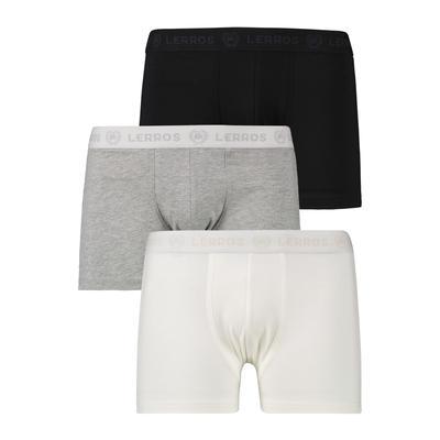 Boxershorts LERROS "Boxershorts 3er Pack Mixed Colours", Herren, Gr. XL, mix pack 103, 248, 290, 95% Baumwolle, 5% Elasthan, Unterhosen, Unterhosen, Mehrfarbig, Unterwäsche, 3 Stück, Baumwoll-Elasthan-Mix