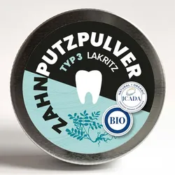 Zahnpulver Pulver Lakritz Typ 3 25g