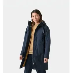 Helly Hansen für Damen. 54487 Gesteppter Regenmantel Hvaler Marineblau (L), Lässig, Polyamid, Draußen