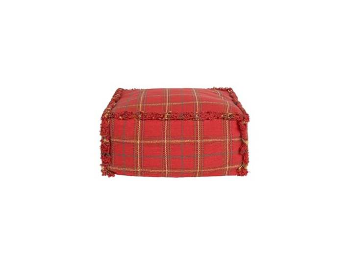 Lorena Canals Kindersitzsack, handgefertigt, aus Baumwolle, Ahornrot, 40 x 40 x 20 cm