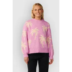 Rip Curl Retro Swell Palm Jacquard Crew Strickpullover lilac Gr. XS