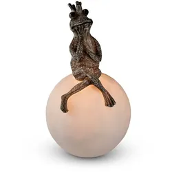 DesignLive Außenbodenleuchte Frosch Kunststoff