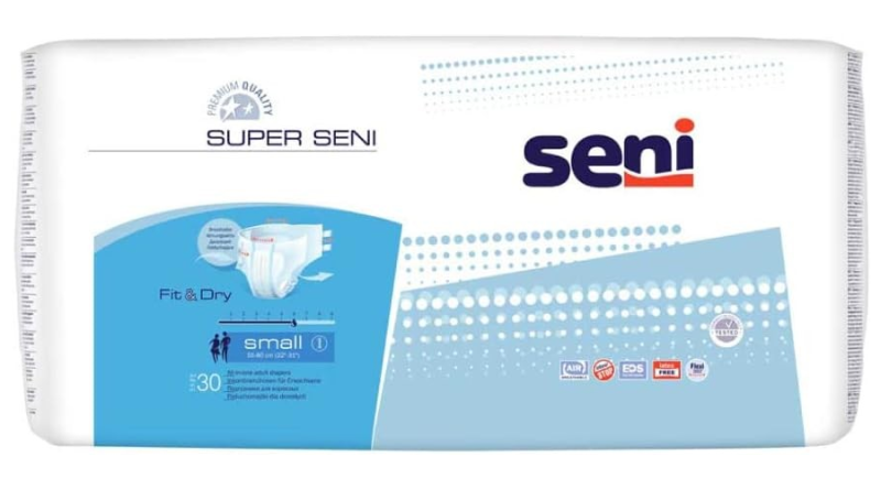 Seni Super Small - 4 paquets de 30 protections