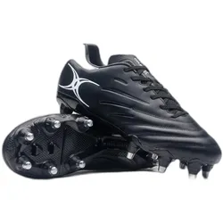 Gilbert, Herren, Fussballschuhe, Icon 8S (42), Schwarz