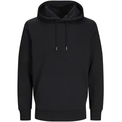 JACK & JONES - BLANKS - Basic Hoodie - Black / S
