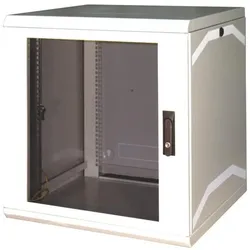 Schweitzer 19" EasyBox 9HE KS 909412 600tief ESG-Scheibe (9 HE, 19 Zoll Rack), Serverschrank, Grau