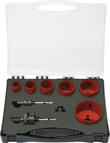 Exact 70616 Lochsägen-Set 10teilig 1 Set