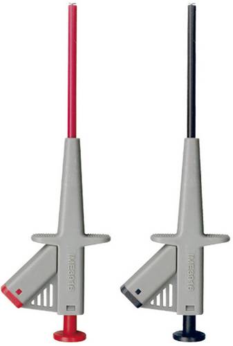 Beha Amprobe 370010 Sicherheits-Abgreifklemmen-Set Buchse 4mm CAT III 1000V Schwarz, Rot