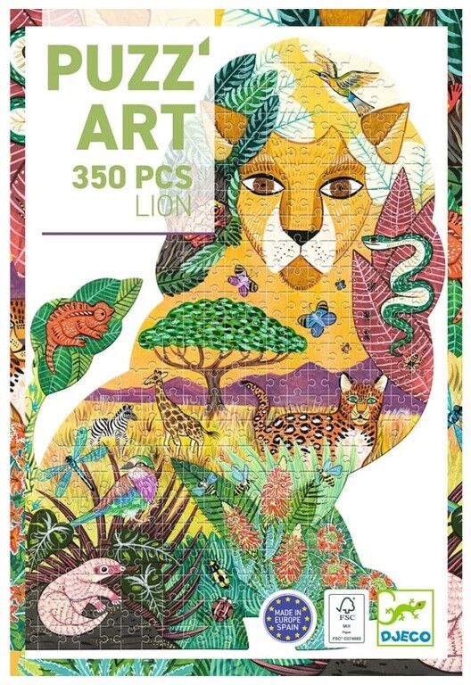 Puzzle Puzz' Art 350 pcs Lion - Djeco