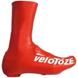 VELOTOZE Überschuhe lang ROAD 2.0 rot