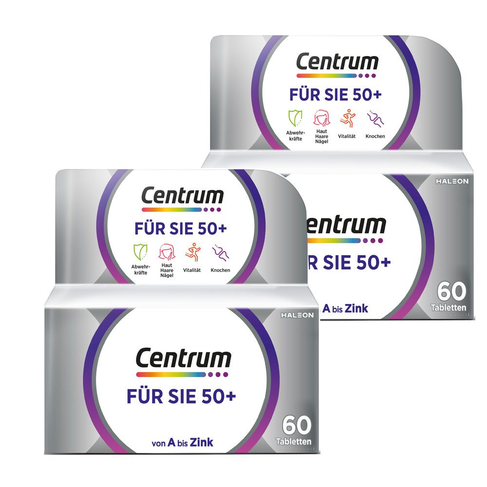 Centrum Für Sie 50+, Nahrungsergänzungsmittel 2x 2x60 St Tabletten