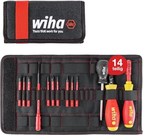 wiha Drehmoment-Schraubendreher TorqueVario-S electric gemischt 40674 14-tlg.