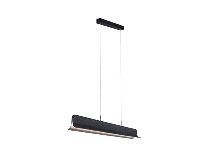 Paulmann 79982 Luminaire en suspension LED 3-Step-Dim Noyan 2x24W Anthracite 2700 K luminaire en feutre 3400lm