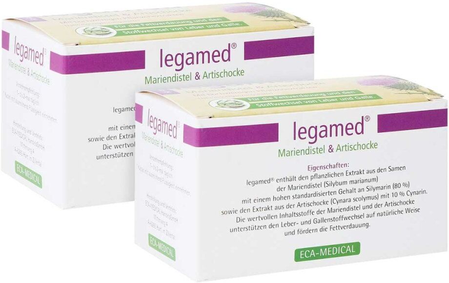 Legamed Mariendistel & Artischocke 2x60stk