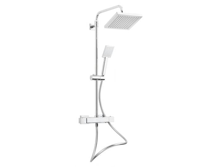 Optima Colonne de douche avec mitigeur thermostatique + douchette, chrome (OPTIMASSTH)