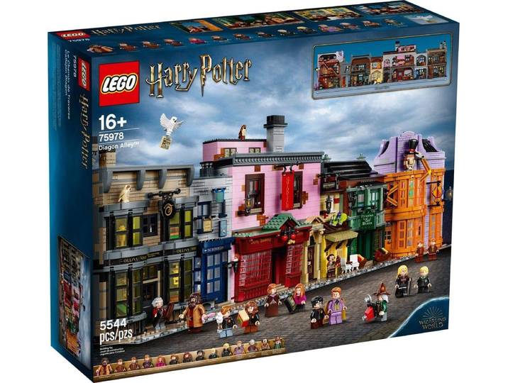 LEGO® HARRY POTTER™ 75978 Winkelgasse Spielbausteine, (5544 St)
