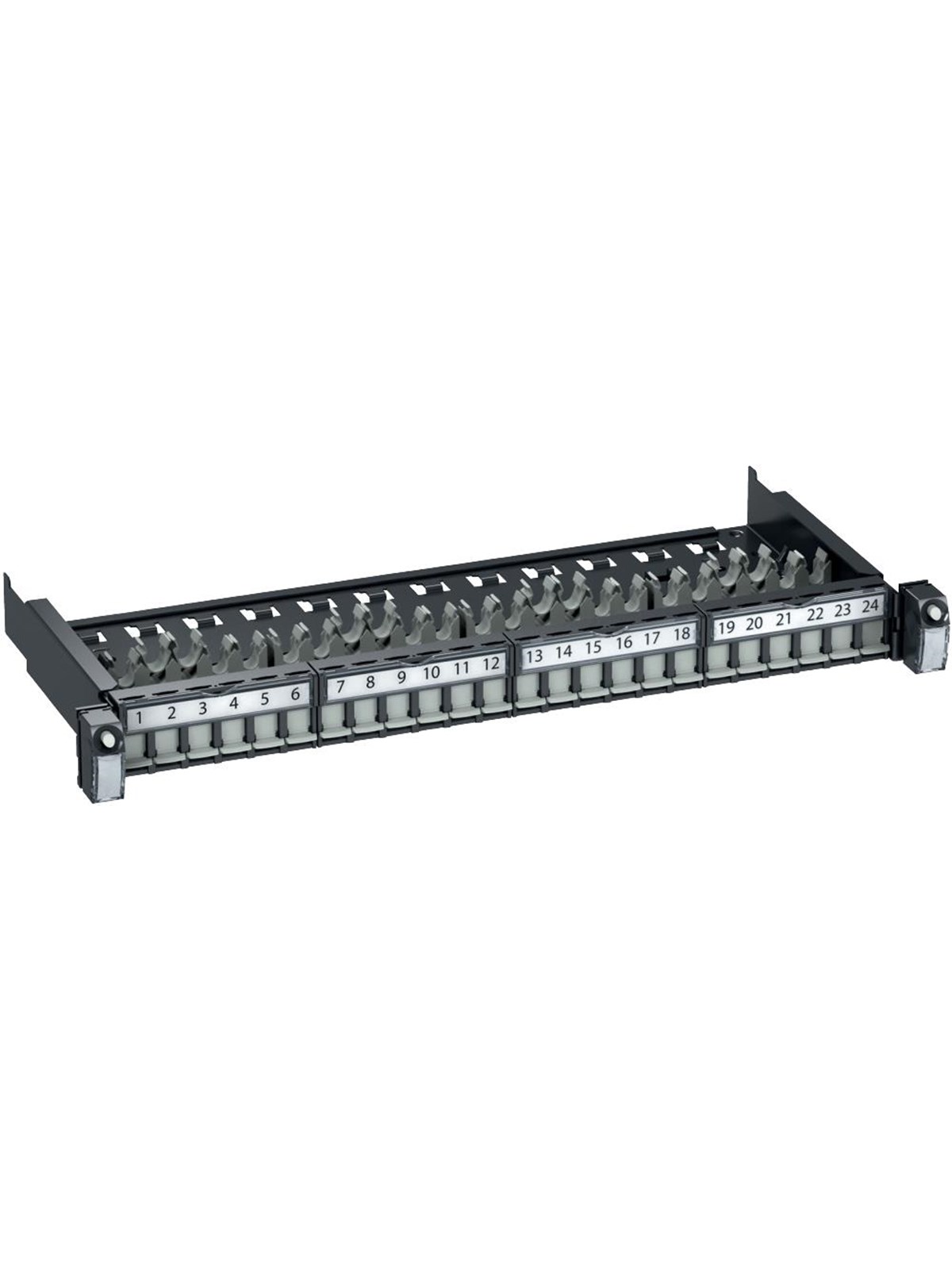 LK Actassi 19-c patch panel sliding evo 19 1u 24pt s-onedpm ftp