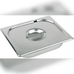 APS 3x Deckel zu GN Behälter 2/4 mit Löffelaussparung