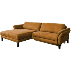 ECKSOFA MIT MOTORISCHER RELAXFUNKTION MALTA Rotbraun Webstoff Relaxfunktion