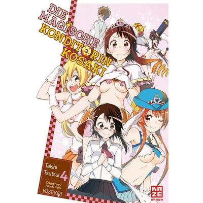Die magische Konditorin Kosaki – Band 4 (Finale), Taschenbuch von Naoshi Komi, Kazé, 978-2-88921-998-8