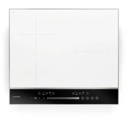 DualTone Hybrid Induktionskochfeld   Flex Zone   LED Display   Slider Control   7200 W Weiß